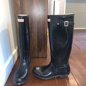 Tall Hunter Boots Size 9